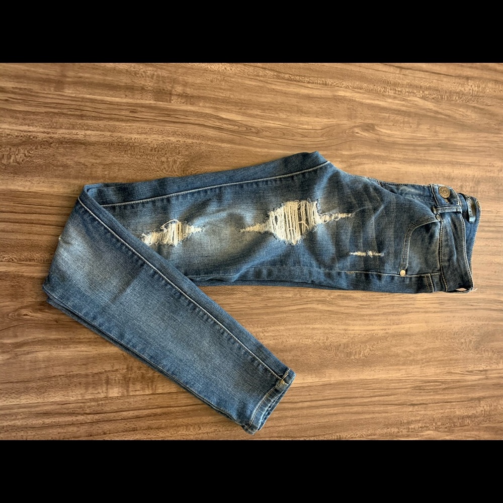 April Jeans brand boutique size 3 skinnies-like new